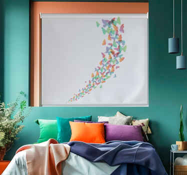 Létání na lince Motýlí roleta - TenStickers