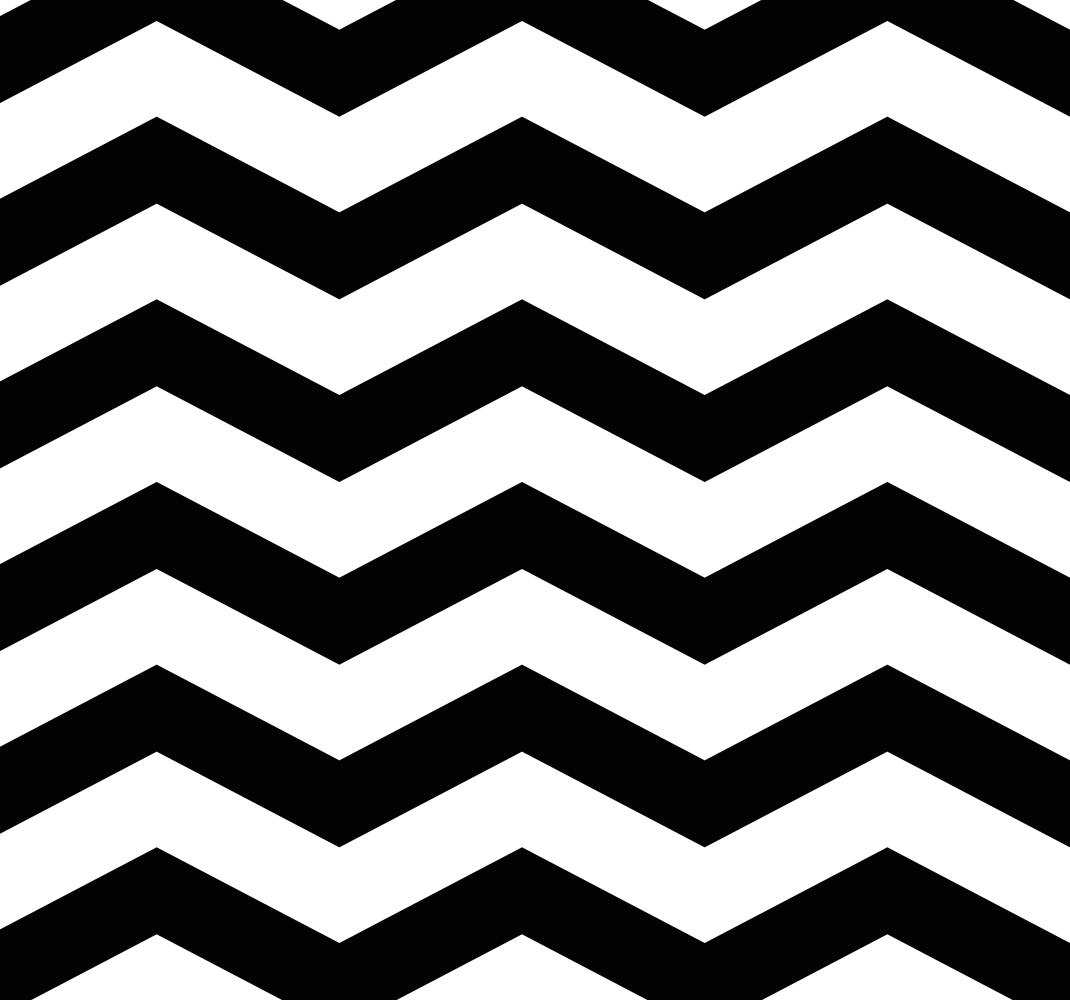 White and black chevron pattern blind kitchen - TenStickers