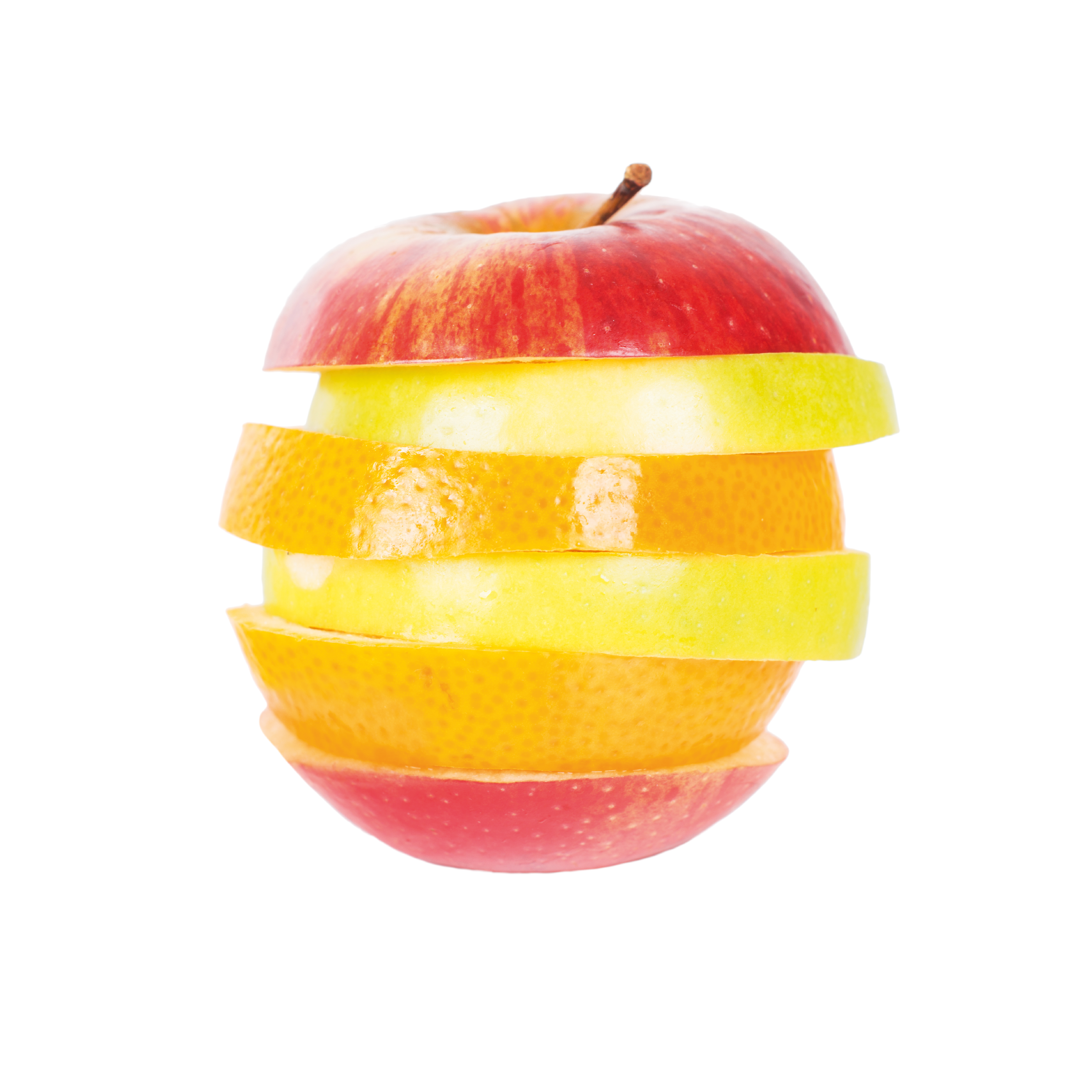 Rollo für Küche geschnittener apfel - TenStickers