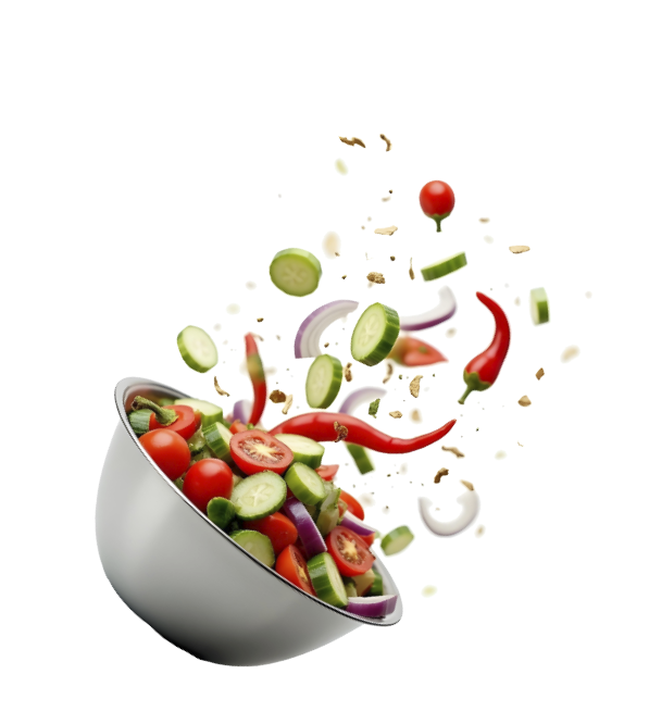 Rollo für Küche frischer salat - TenStickers