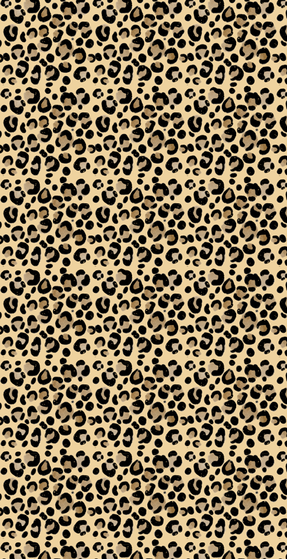 Leopard print Animal blind - TenStickers