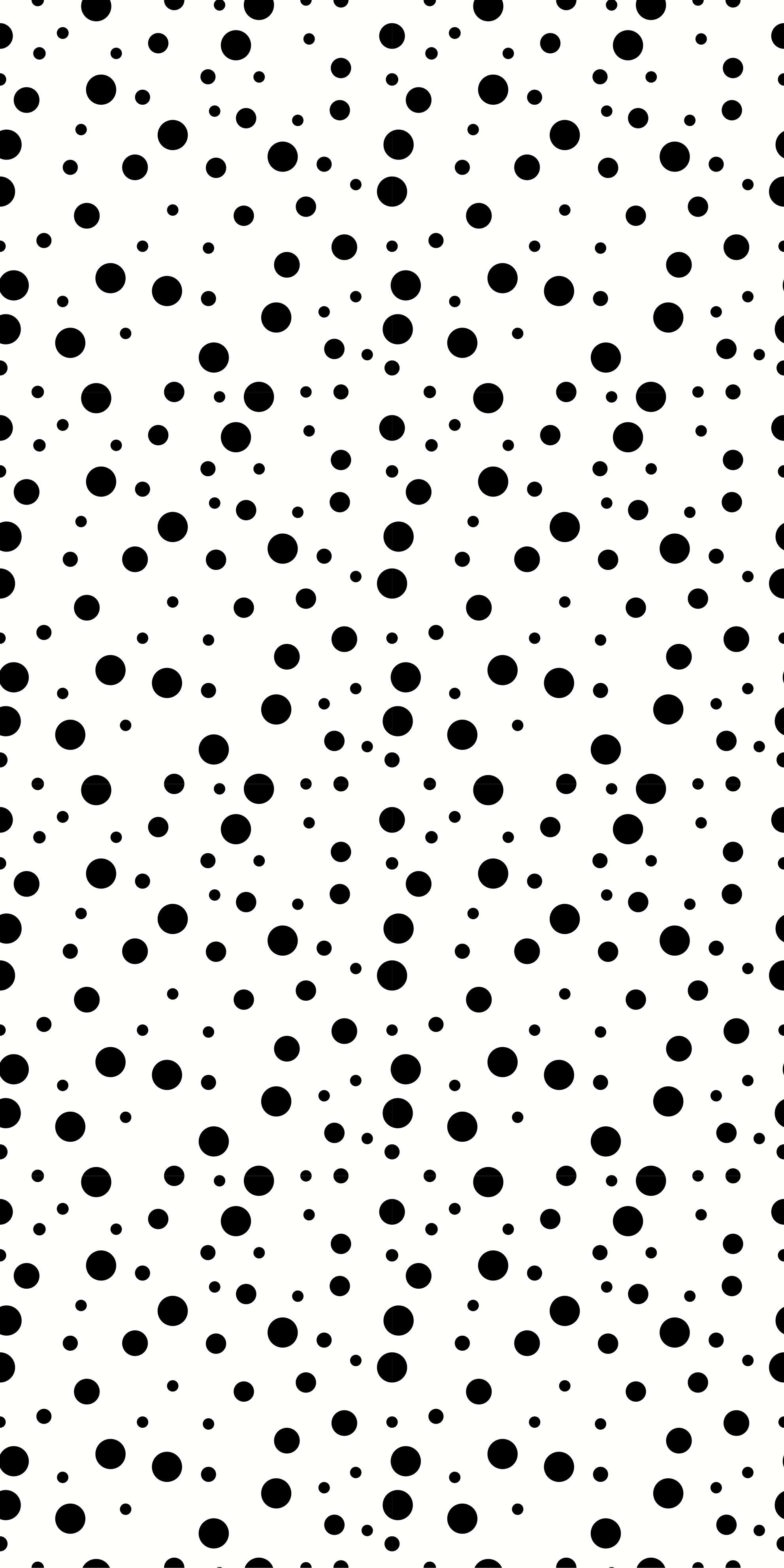 Black polka dot background Kids wallpaper  TenStickers