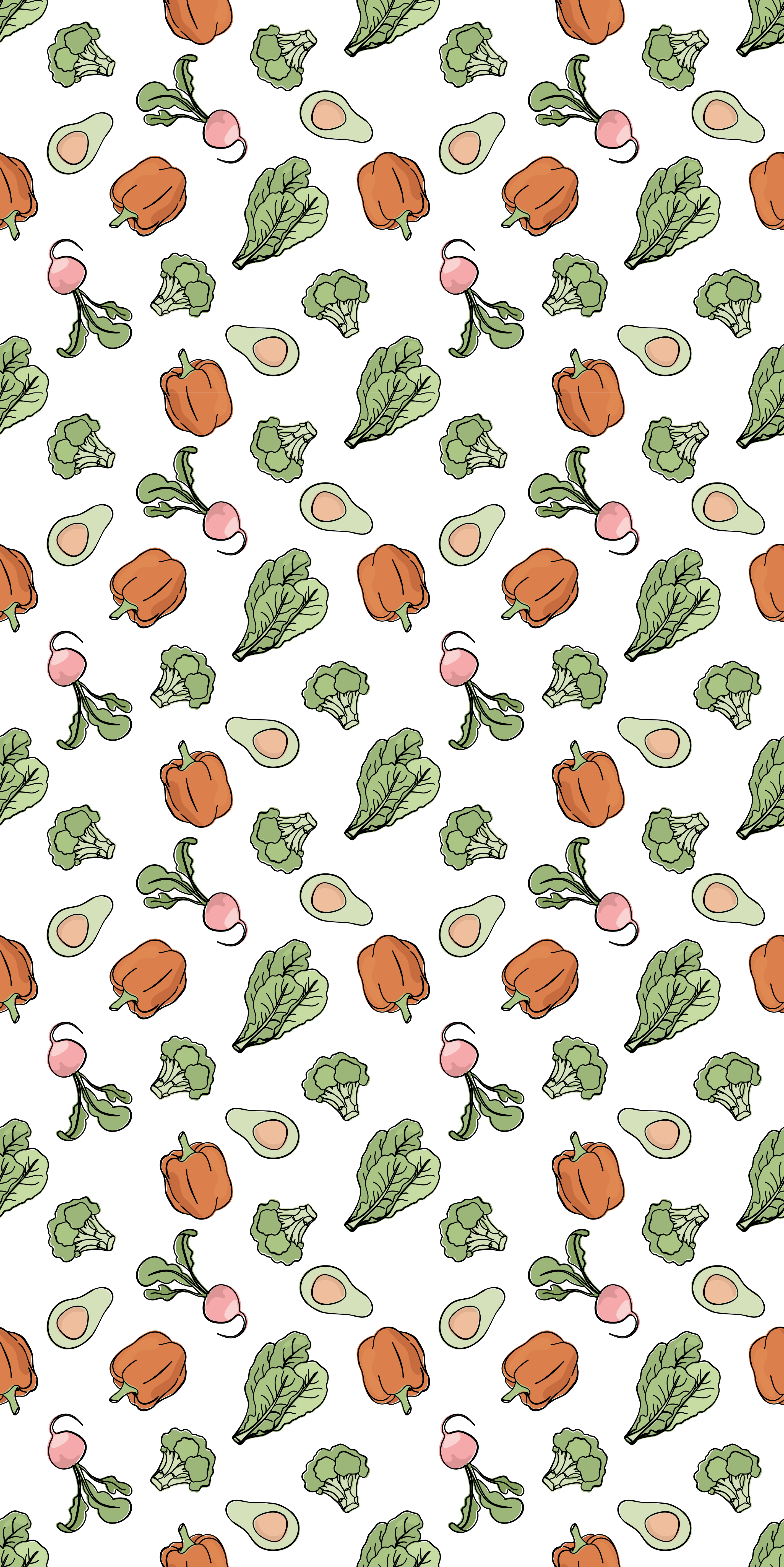 Vibrant vegetable medley kitchen roller blind - TenStickers