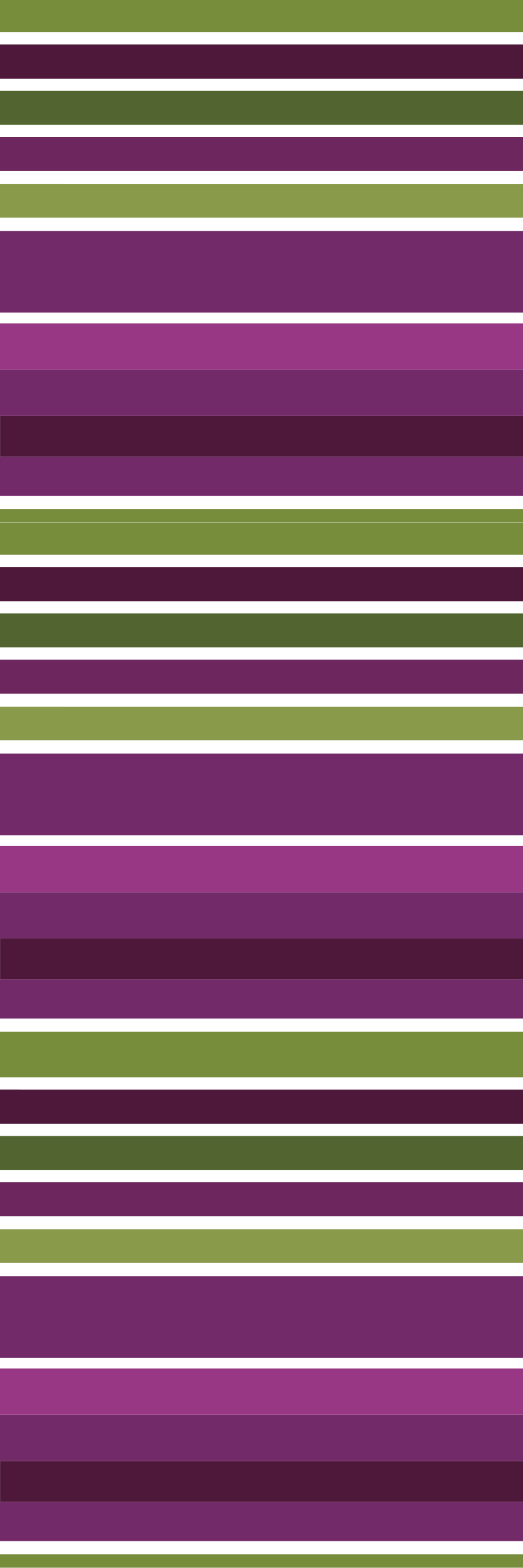 Stores modernes Design horizontal violet et vert - TenStickers