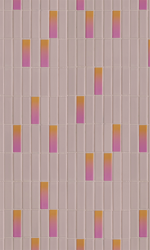 Estore de rolo texturas e padrões padrão rosa gradiente - TenStickers