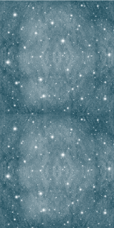 Starry Night Sky pattern roller blind - TenStickers
