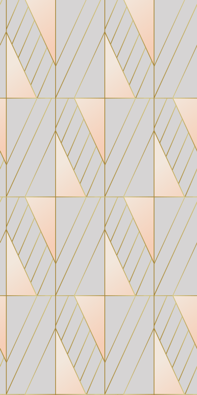 Gometric Patterned Lines modern blind - TenStickers