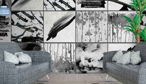 Grey wallpapers for your home - TenStickers