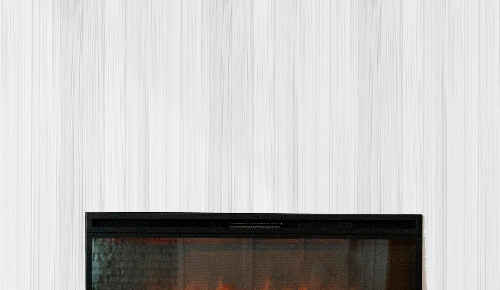 White wood texture wallcovering
