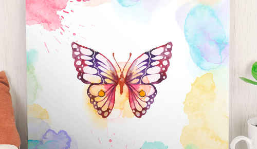 Quadros de borboletas para sala