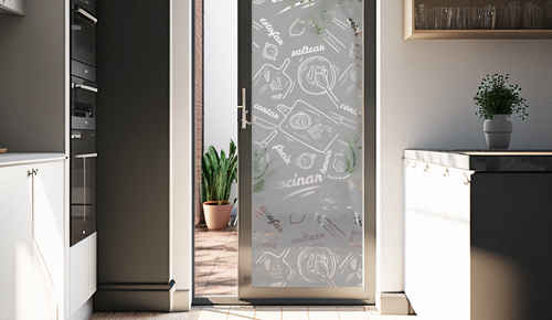 Vinilos para puertas de cocina