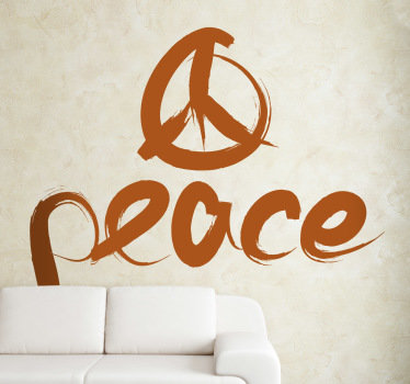Coleção de vinis decorativos de paz