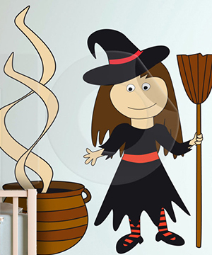 Wandtattoo für Walpurgisnacht