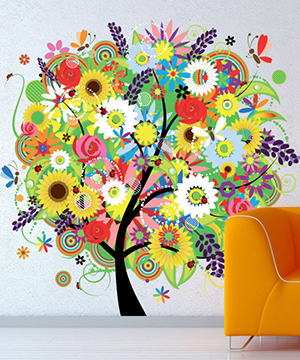 Vinilos decorativos Verano