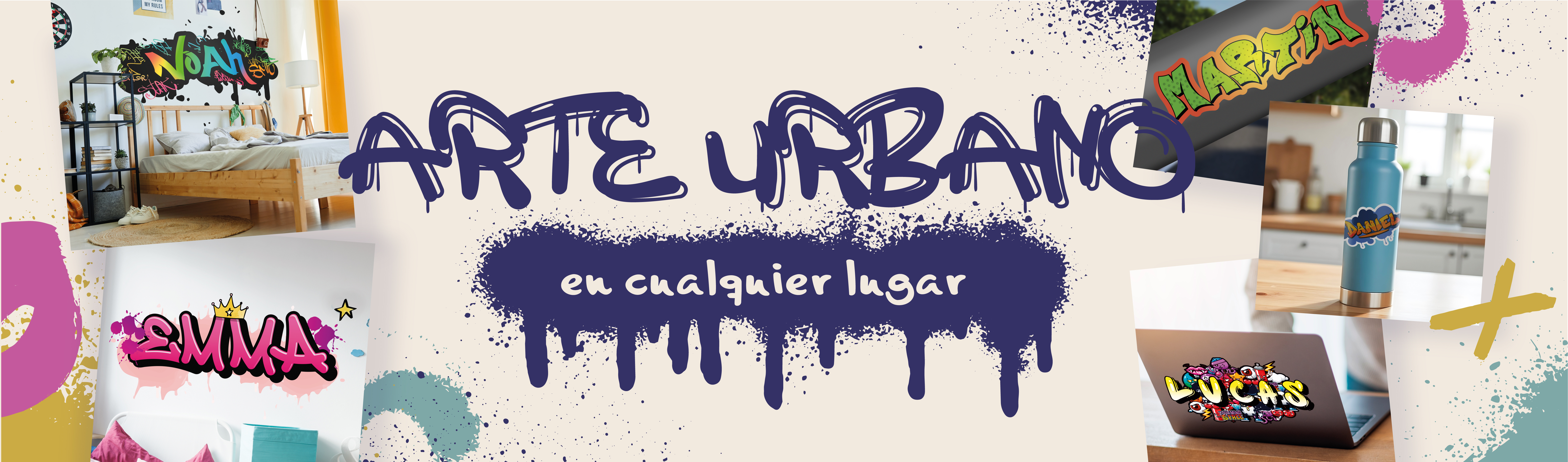 Vinilos de graffiti personalizados: