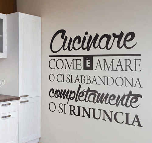 Adesivi Murali Cucina