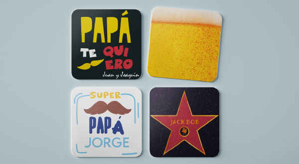 Posavasos para Día del Padre Posavasos para Día del Padre
