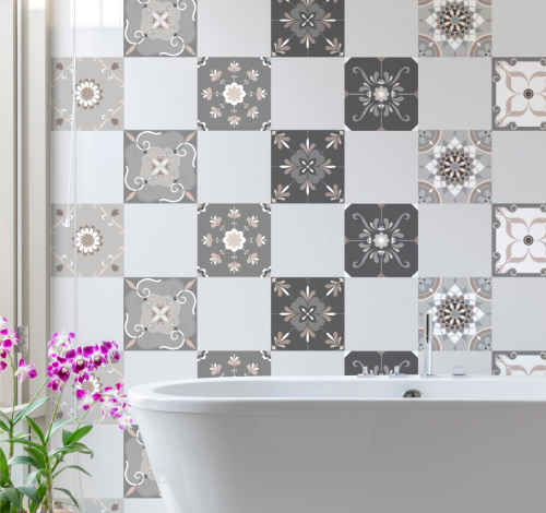 Stenske Nalepke za Kopalnico