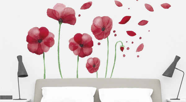 Adesivi Murali Camera da Letto