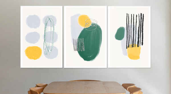 Abstract Canvas Wall Art