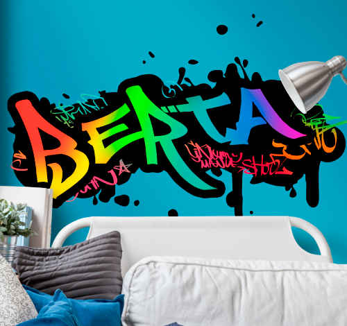 Stickers avec Prénom - Tenstickers