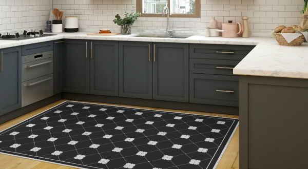 Vinyl Teppich für die Küche