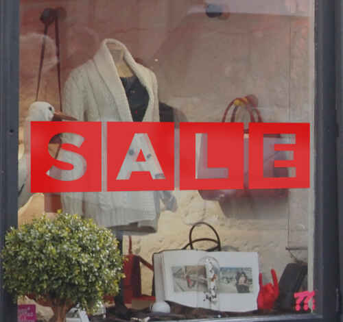 Sale Stickers - Tenstickers Sale Stickers - Tenstickers