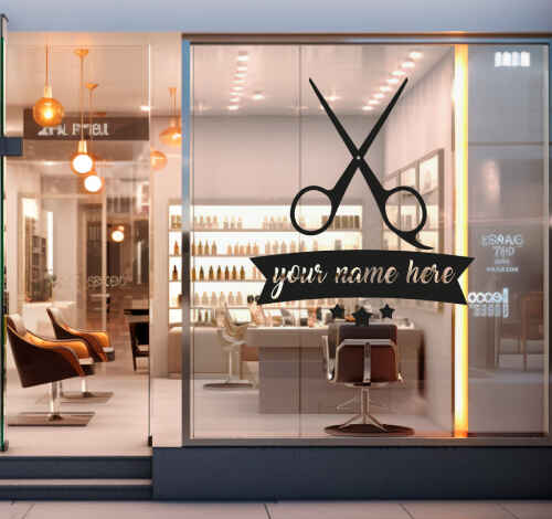 Shop Front Stickers - Tenstickers Shop Front Stickers - Tenstickers