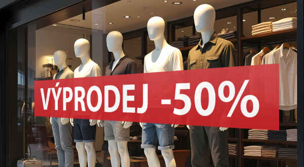 Letní výprodej samolepek