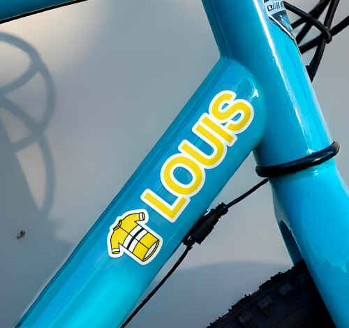 Stickers Vélo - Tenstickers Stickers Vélo - Tenstickers