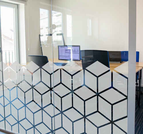 Aufkleber Büro