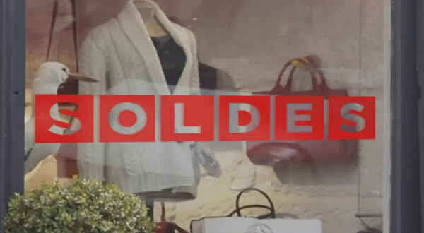 Autocollants Soldes d'Hiver - Tenstickers