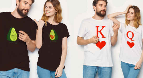 Camisetas de San Valentín