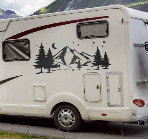 Klistermærker til Campingvogn