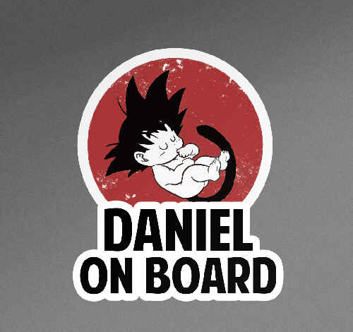 Sticker di bebè a  bordo - Tenstickers