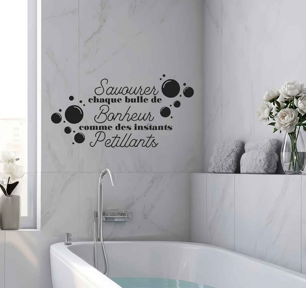 Stickers Salle de Bain - Tenstickers Stickers Salle de Bain - Tenstickers