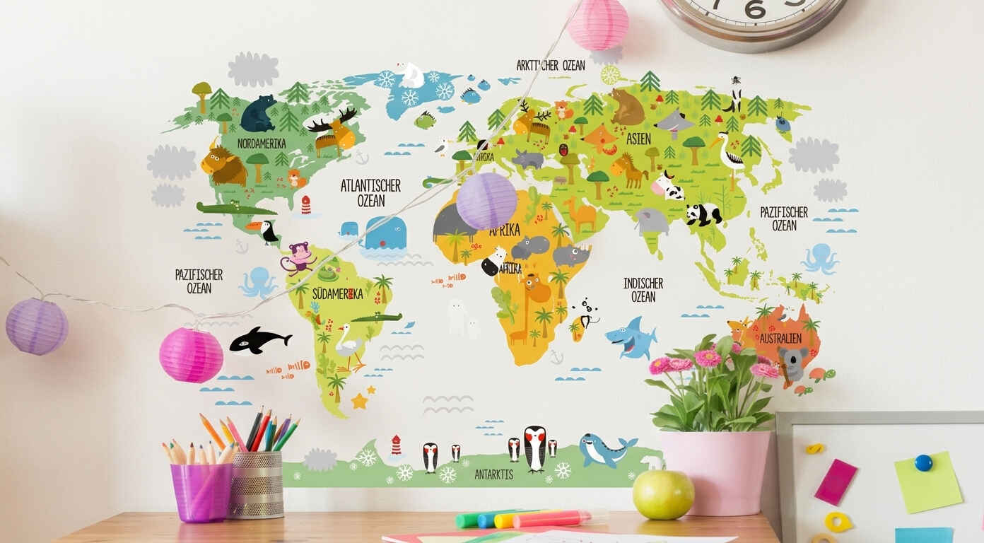 Wandtattoos Kinderzimmer - Tenstickers Wandtattoos Kinderzimmer - Tenstickers