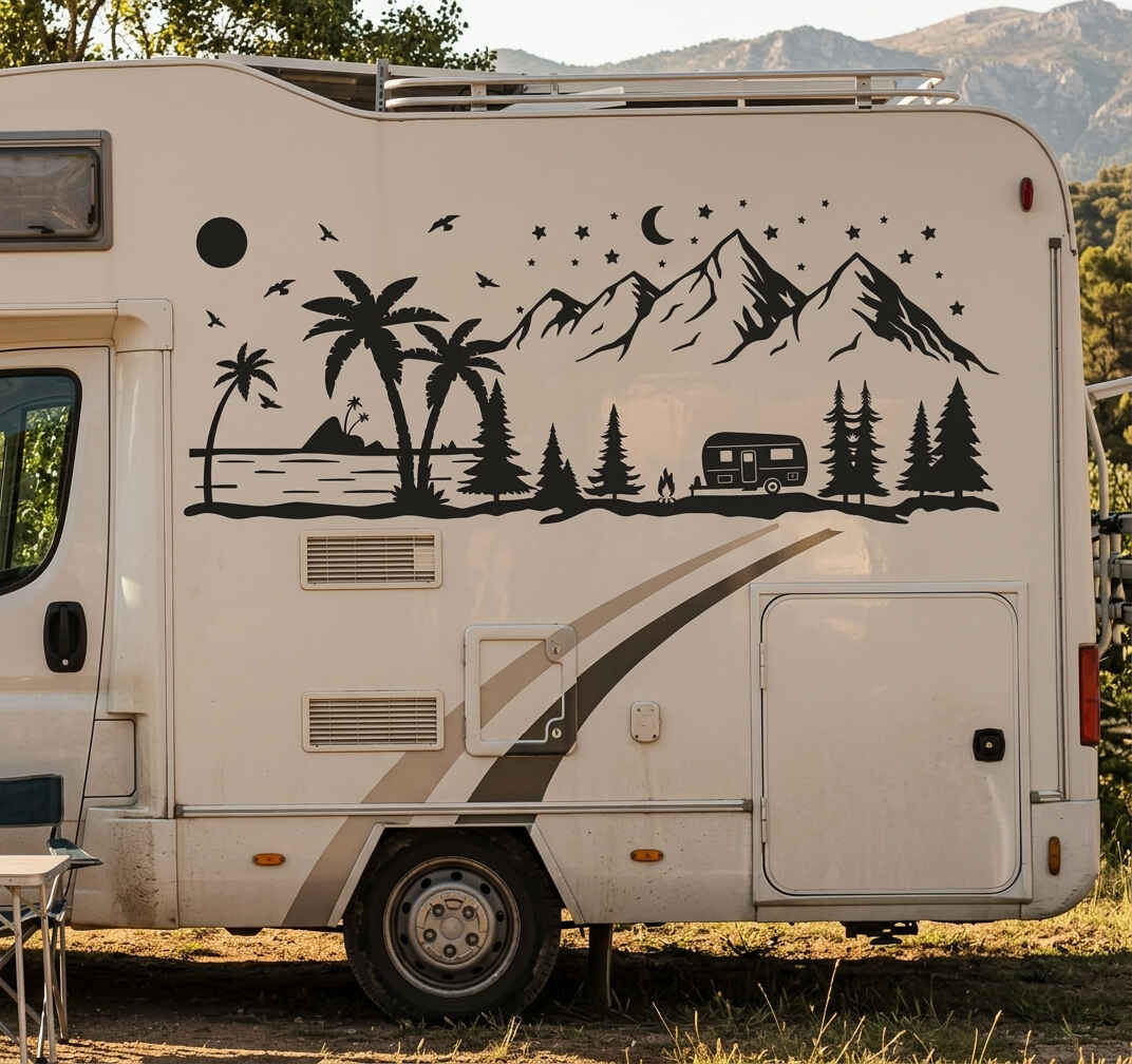 Wohnmobil Aufkleber - Tenstickers Wohnmobil Aufkleber - Tenstickers