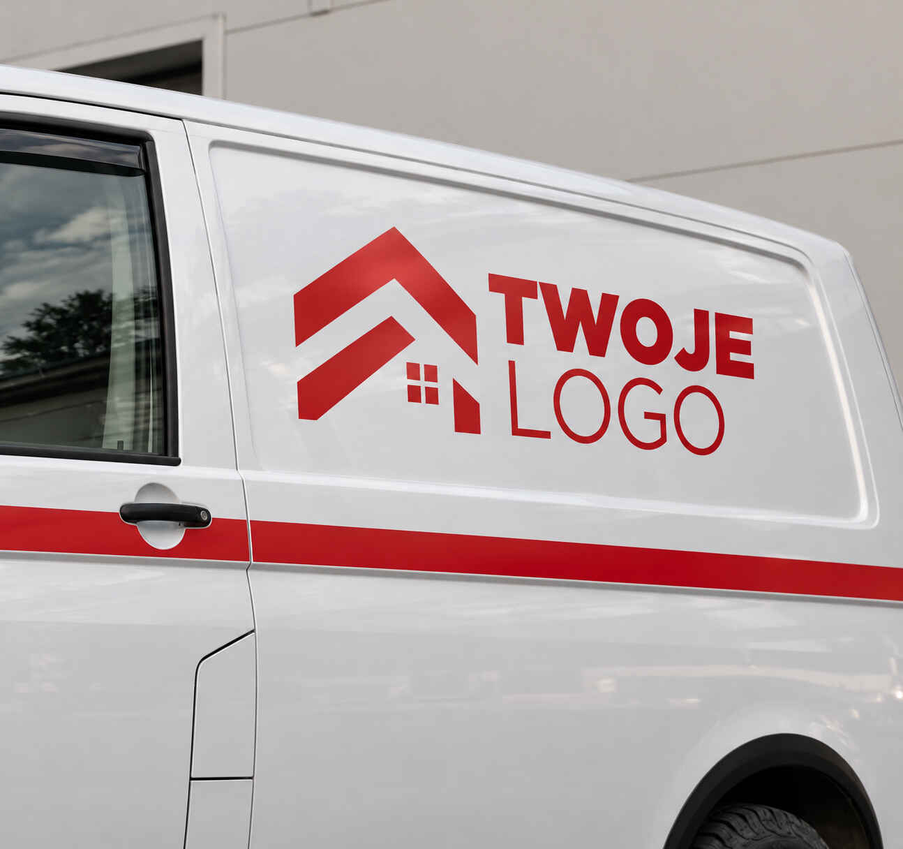 Naklejki na ciężarówkę z własnym tekstem lub logo Naklejki na ciężarówkę z własnym tekstem lub logo
