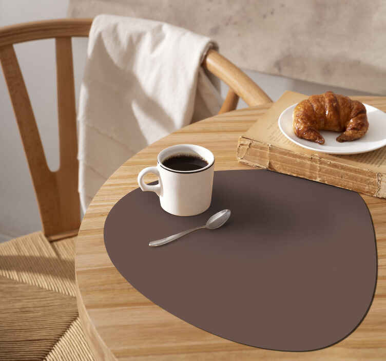 Onregelmatig modern silhouet andere placemats - TenStickers
