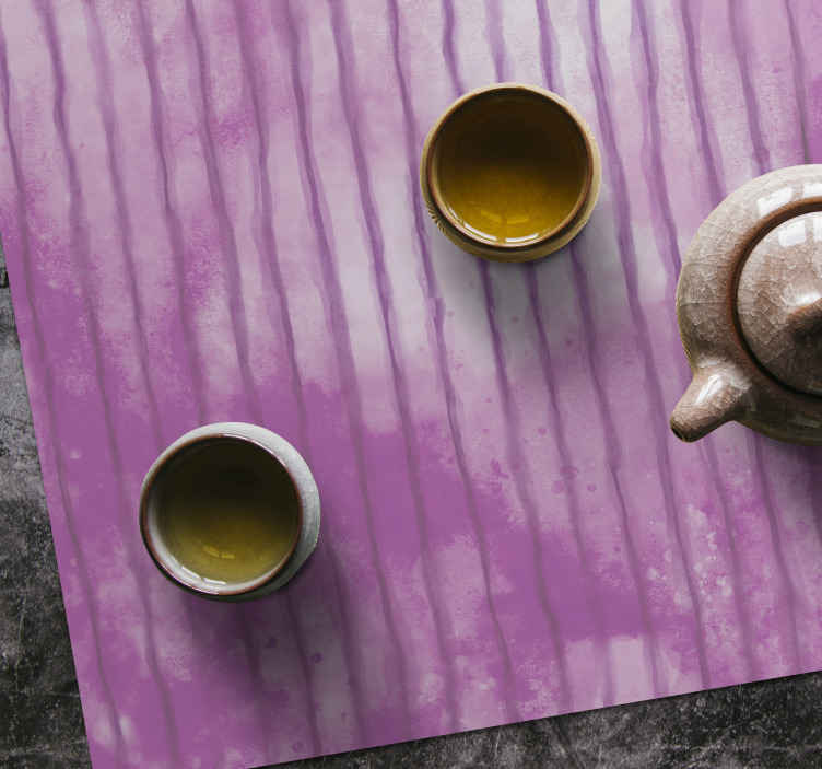 Textured placemats with elegant ribbed surface - TenStickers