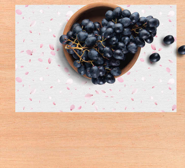 Individuais de mesa elegantes Pétalas de flor de cerejeira - TenStickers