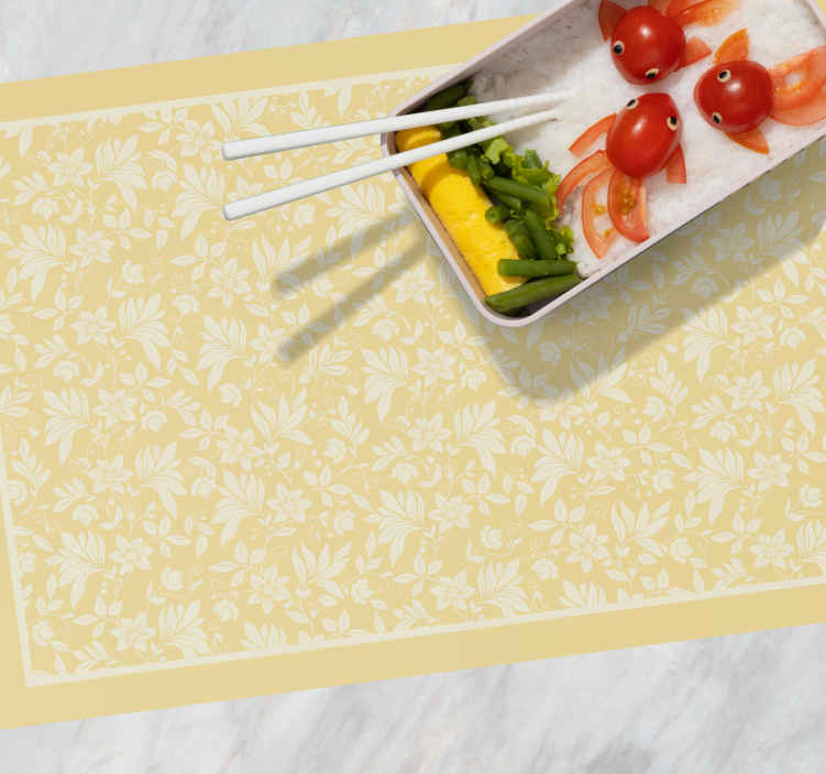 "Chawton Vine"vinyl placemats TenStickers