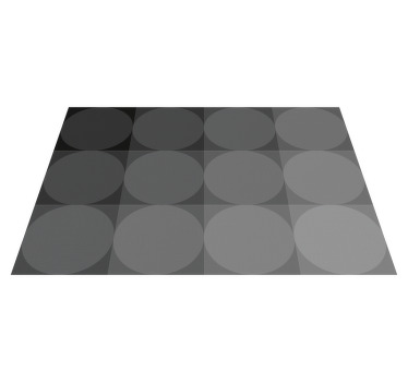 Bakgrunn med elegante former hjemme spisebrikker - Tenstickers