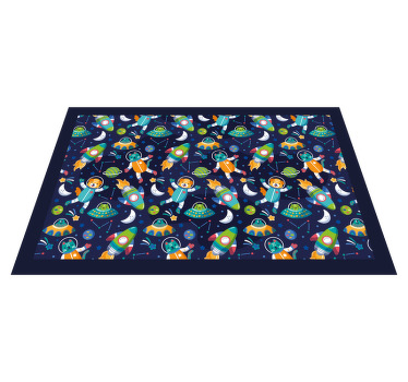Mantel individual infantil osos astronautas - TenVinilo