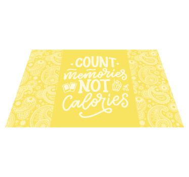 Mantel individual paisley árabe - TenVinilo