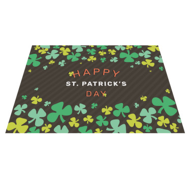Individuais de mesa originais Feliz dia de st. Patrick - TenStickers