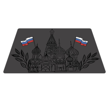 Moskva domkyrka siluett hem bordstabletter - Tenstickers