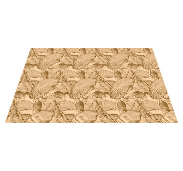 Vintage snäckskal bordstabletter - Tenstickers