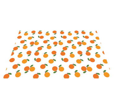 Individuais de mesa Laranjas de desenho animado - TenStickers